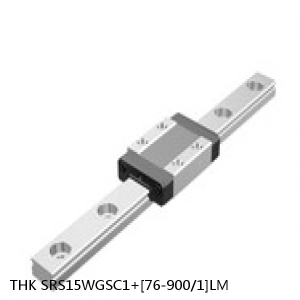 SRS15WGSC1+[76-900/1]LM THK Miniature Linear Guide Full Ball SRS-G Accuracy and Preload Selectable #1 small image