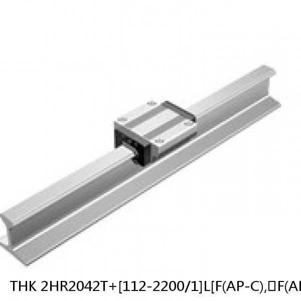 2HR2042T+[112-2200/1]L[F(AP-C),​F(AP-CF),​F(AP-HC)] THK Separated Linear Guide Side Rails Set Model HR #1 small image