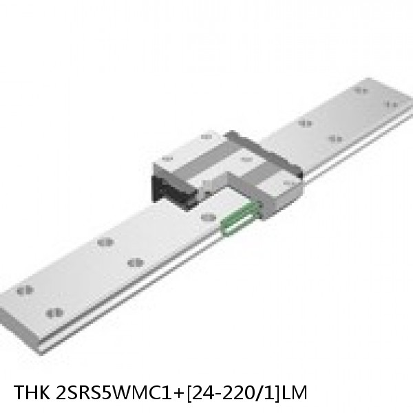 2SRS5WMC1+[24-220/1]LM THK Miniature Linear Guide Caged Ball SRS Series