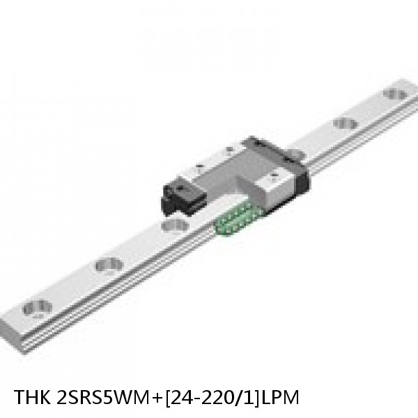 2SRS5WM+[24-220/1]LPM THK Miniature Linear Guide Caged Ball SRS Series #1 small image