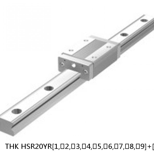HSR20YR[1,​2,​3,​4,​5,​6,​7,​8,​9]+[87-3000/1]L THK Standard Linear Guide Accuracy and Preload Selectable HSR Series #1 small image