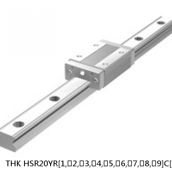 HSR20YR[1,​2,​3,​4,​5,​6,​7,​8,​9]C[0,​1]+[87-3000/1]L THK Standard Linear Guide Accuracy and Preload Selectable HSR Series #1 small image