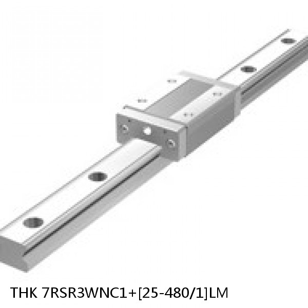 7RSR3WNC1+[25-480/1]LM THK Miniature Linear Guide Full Ball RSR Series #1 small image