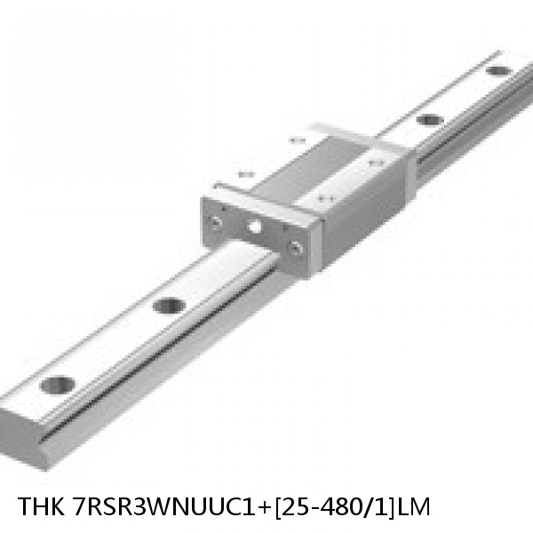 7RSR3WNUUC1+[25-480/1]LM THK Miniature Linear Guide Full Ball RSR Series
