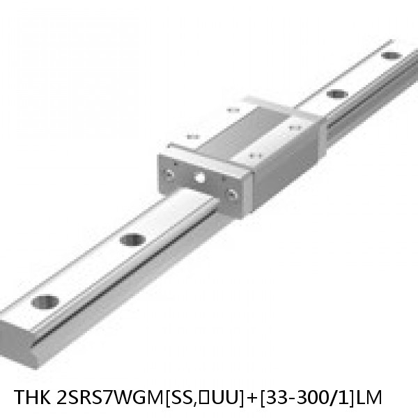 2SRS7WGM[SS,​UU]+[33-300/1]LM THK Miniature Linear Guide Full Ball SRS-G Accuracy and Preload Selectable