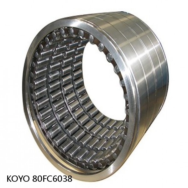 80FC6038 KOYO Four-row cylindrical roller bearings #1 small image