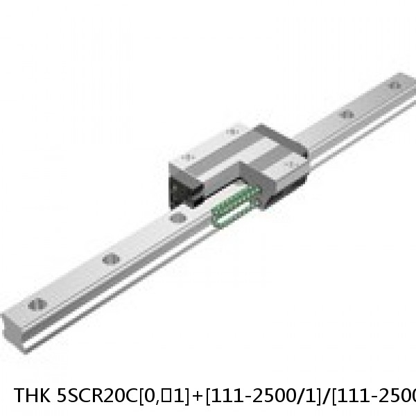 5SCR20C[0,​1]+[111-2500/1]/[111-2500/1]L[P,​SP,​UP] THK Caged-Ball Cross Rail Linear Motion Guide Set #1 image