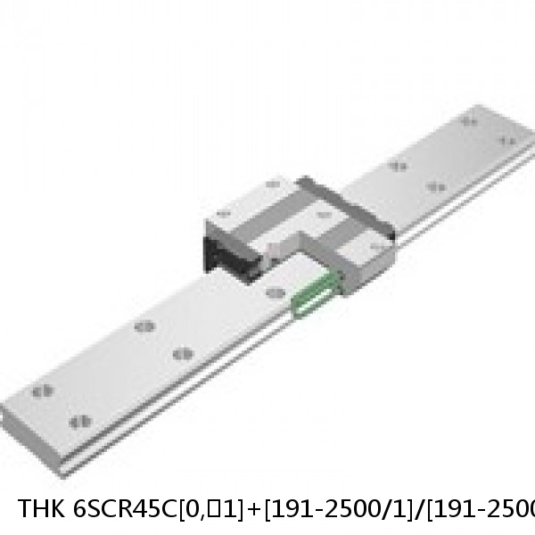 6SCR45C[0,​1]+[191-2500/1]/[191-2500/1]L[P,​SP,​UP] THK Caged-Ball Cross Rail Linear Motion Guide Set #1 image