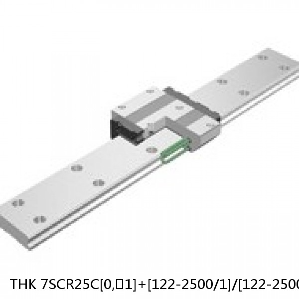7SCR25C[0,​1]+[122-2500/1]/[122-2500/1]L[P,​SP,​UP] THK Caged-Ball Cross Rail Linear Motion Guide Set #1 image