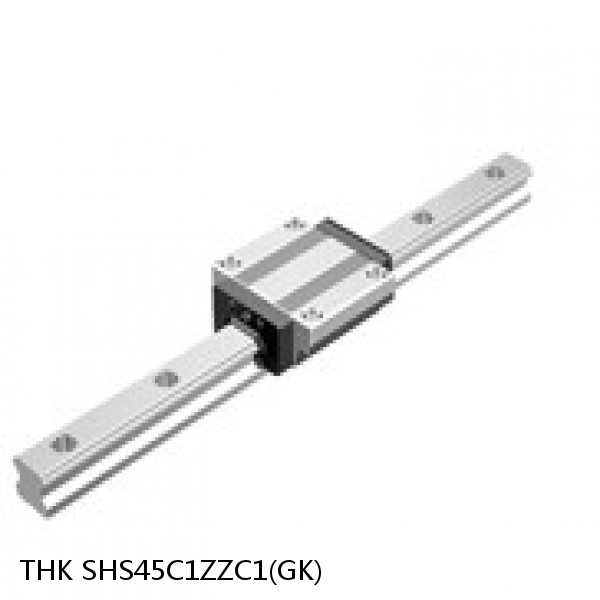 SHS45C1ZZC1(GK) THK Caged Ball Linear Guide (Block Only) Standard Grade Interchangeable SHS Series #1 image