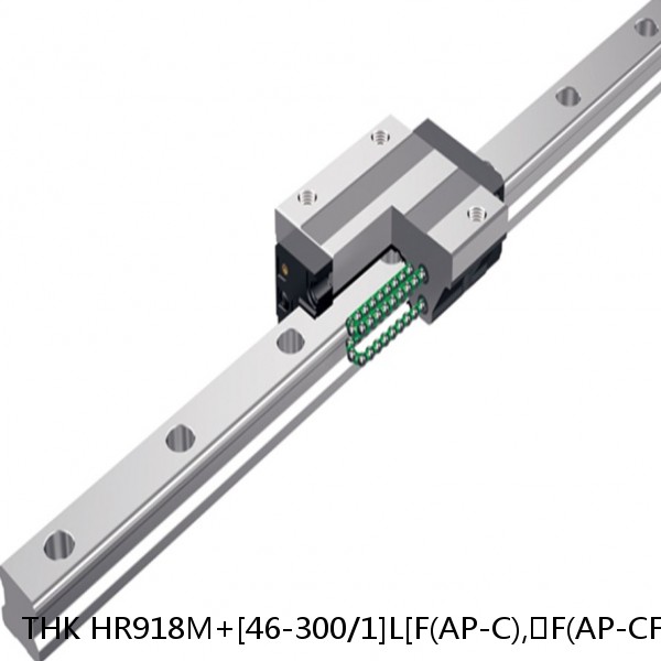 HR918M+[46-300/1]L[F(AP-C),​F(AP-CF),​F(AP-HC)]M THK Separated Linear Guide Side Rails Set Model HR #1 image