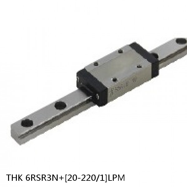 6RSR3N+[20-220/1]LPM THK Miniature Linear Guide Full Ball RSR Series #1 image