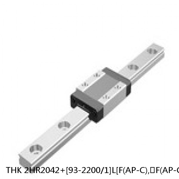2HR2042+[93-2200/1]L[F(AP-C),​F(AP-CF),​F(AP-HC)] THK Separated Linear Guide Side Rails Set Model HR #1 image