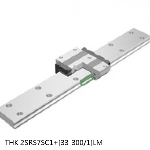 2SRS7SC1+[33-300/1]LM THK Miniature Linear Guide Caged Ball SRS Series #1 image