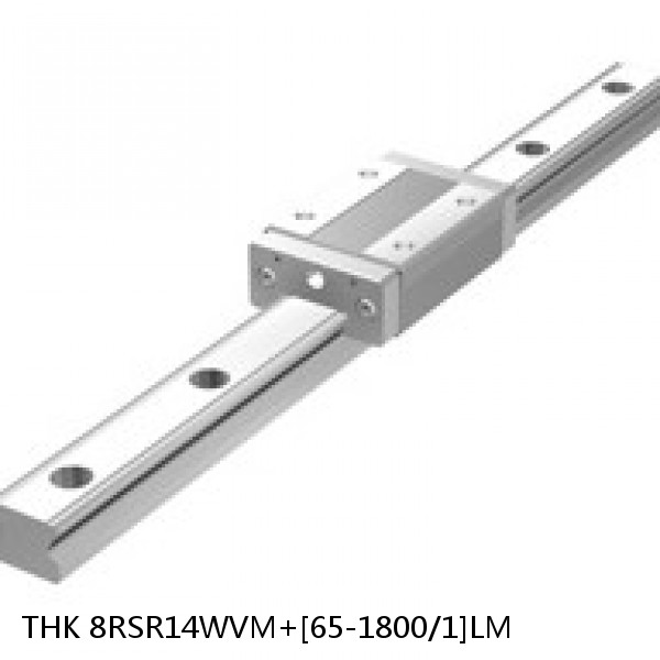 8RSR14WVM+[65-1800/1]LM THK Miniature Linear Guide Full Ball RSR Series #1 image